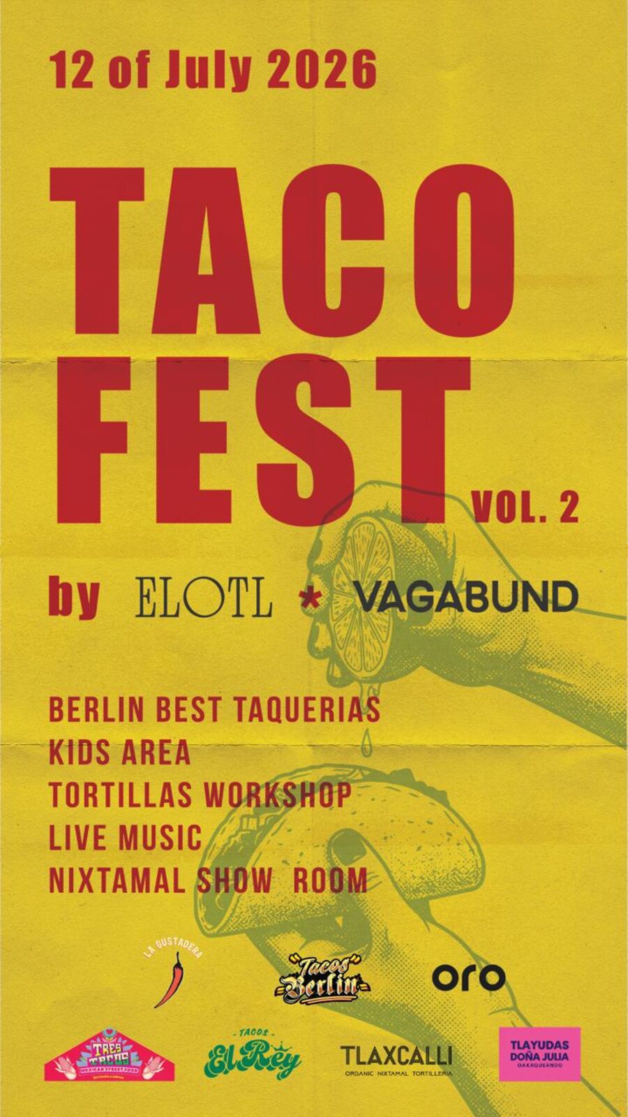 Taco Fest Berlin poster